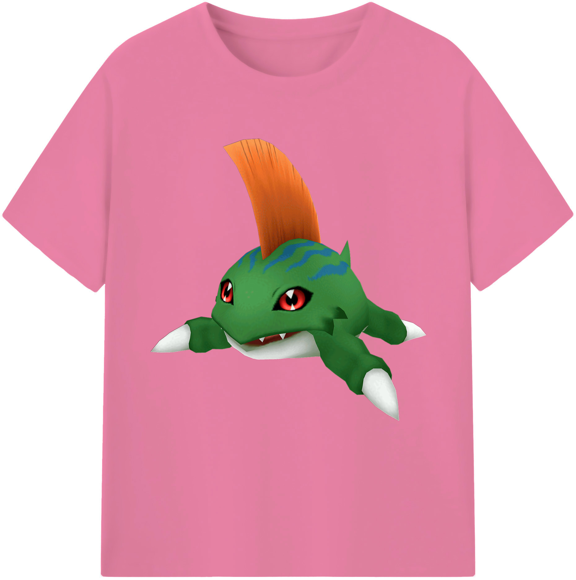 （画像用） Digimon デジタルモンスター/デジモン 綿100％半袖Tシャツ（フロントプリント）